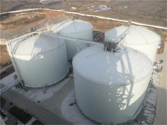 内江5000吨立式粉煤灰储存罐